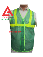 Áo phản quang vải lưới, áo gile lưới kỹ sư nhân viên sửa chữa bảo trì điện nước - 030
