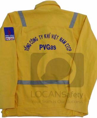 Quần áo bảo hộ lao động cửa hàng gas - 065