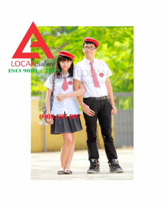 Đồng phục học sinh nam nữ trung học cơ sở, trang phục học sinh nam nữ cấp 2 - 012