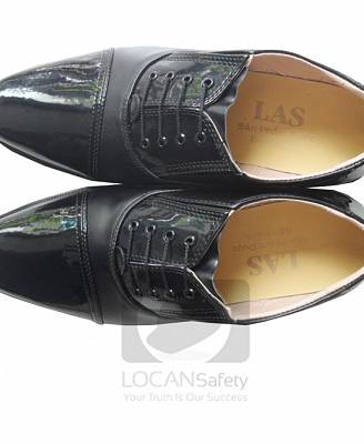 Giày da mũi bóng LAS bảo vệ dân phố - 012