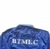 Áo liền quần bảo hộ cơ khí BTMEC vải kaki màu xanh, đồng phục công nhân cơ khí vải kaki xanh cao cấp - 124