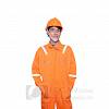 Quần áo bảo hộ lao động điện lực may phản quang cao cấp, đồng phục công nhân điện lực vải kaki cam - 041