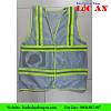 Áo phản quang vải lưới, áo gile phản quang khoác ngoài cho công nhân kỹ sư cơ điện lạnh - 039