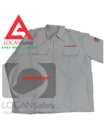 Quần áo bảo hộ lao động kaki túi hộp, đồng phục công nhân cơ khí xây dựng cao cấp - 057