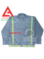 Quần áo bảo hộ lao động phối phản quang 072