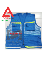 Áo ghi lê bảo hộ lao động kỹ sư bảo trì sữa chữa ô tô xe máy vải kaki may nhiều túi hộp - GL027