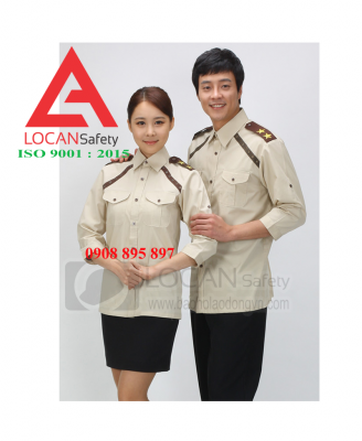 Đồng phục bảo vệ nam nữ tay dài cao cấp - 003