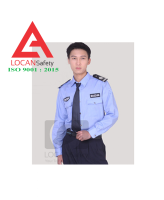 Đồng phục bảo vệ - vệ sĩ chuyên nghiệp, trang phục bảo vệ dài tay có in thêu logo công ty - 020