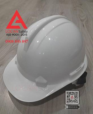 Nón bảo hộ lao động TD trắng