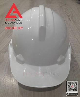 Nón bảo hộ lao động TD trắng