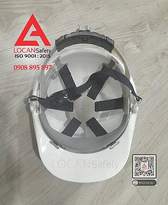 Nón bảo hộ lao động TD trắng