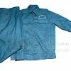 Quần áo bảo hộ lao động cao su cao cấp, đồng phục công nhân cạo mủ cao su vải kaki màu xanh - 052
