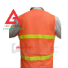 Áo phản quang vải lưới bảo hộ lao động xây dựng, áo gile lưới phản quang màu cam- 002
