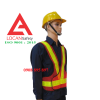 Áo phản quang chữ A dùng cho công nhân - kỹ sư xây dựng, áo phản quang đi phượt - 006